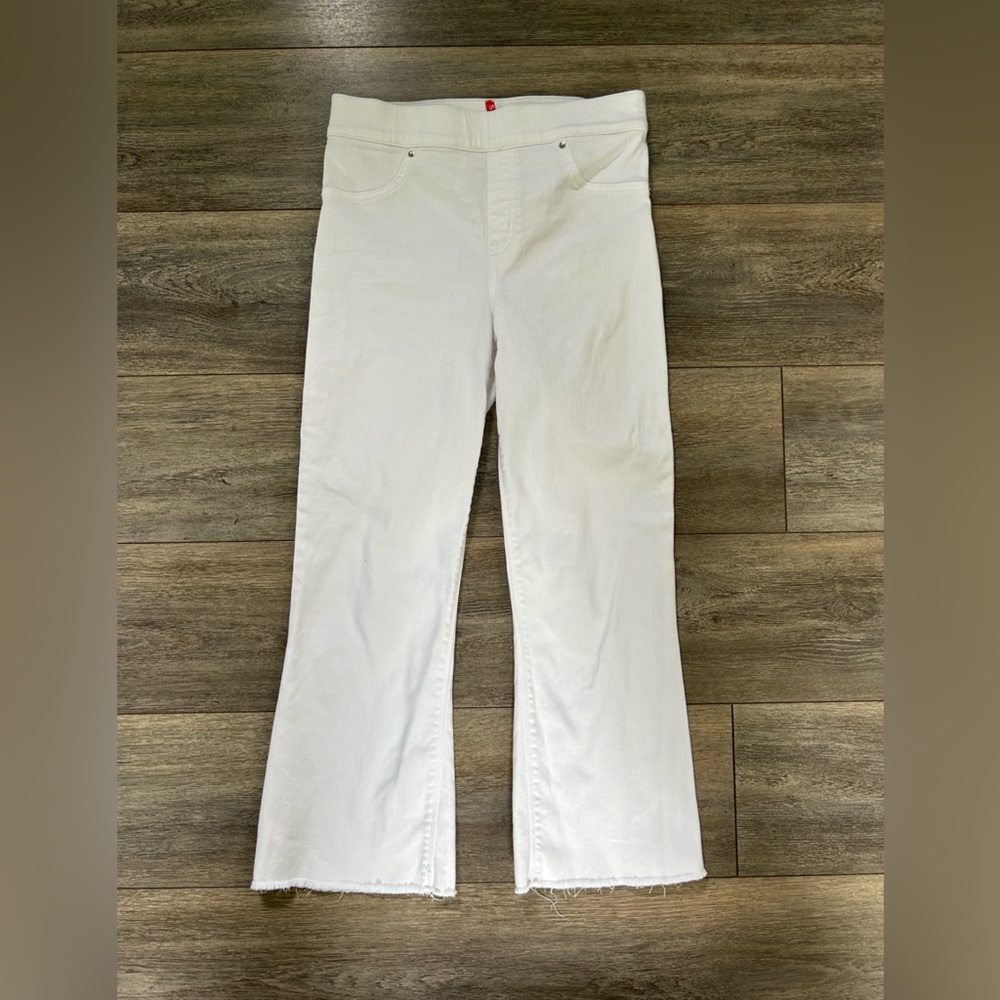 SPANX White Denim Jeans